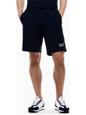 Ea7 Men's Shorts Blue
