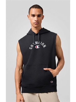 Champion Hooded Sleeveless Sweatshirt