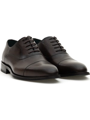Cacharel Brown Microlight Sole 100% Leather Classic Shoes