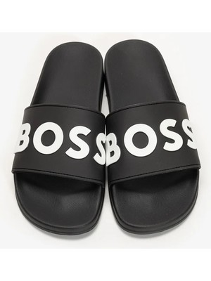 Boss Kirk Slid Rblg N Men's Slippers Black