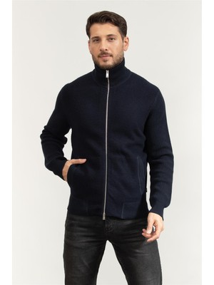 Boss Men's Cardigan Blue
