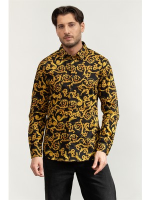 Versace Jeans Couture Men's Shirt Black