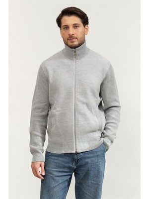 Boss Men's Cardigan Gray