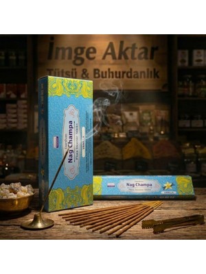 İmge Aktar Darshan Nag Champa Naturel Vanilya Çubuk Tütsü 15G