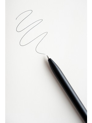 Kaco x Paperora Daily Siyah Jel Kalem 0.5 mm (Tekli)