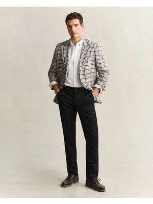 Gant Men's Black Slim Fit Chino Pants