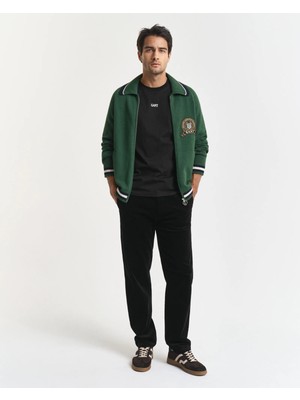 Gant Men's Black Regular Fit Cord Chino Pants
