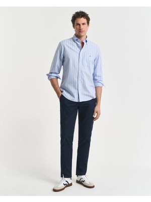 Gant Men's Navy Slim Fit Chino Pants