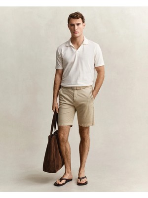 Gant Men's Beige Plain Shorts