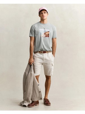 Gant Men's Beige Plain Shorts