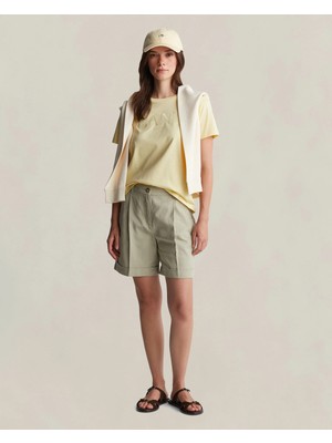 Gant Women's Beige Plain Shorts