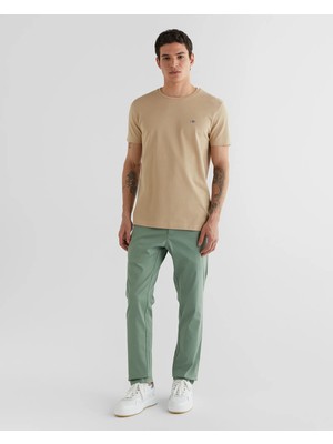 Gant Men's Green Slim Fit Pants