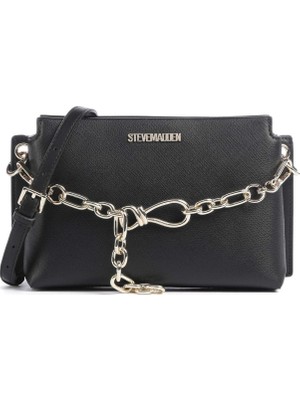 Steve Madden Çapraz Çan, Standart, Siyah
