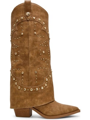 Steve Madden Topuklu Çizme, 36, Kahve