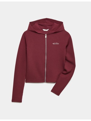 Marks & Spencer Fermuarlı Kapüşonlu Sweatshirt