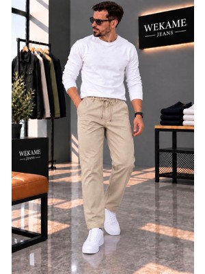 Wkm Erkek Regular Fit Jogger Kumaş Pantolon
