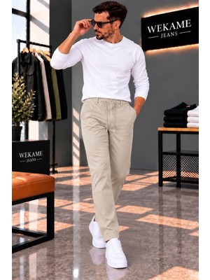 Wkm Erkek Regular Fit Jogger Kumaş Pantolon