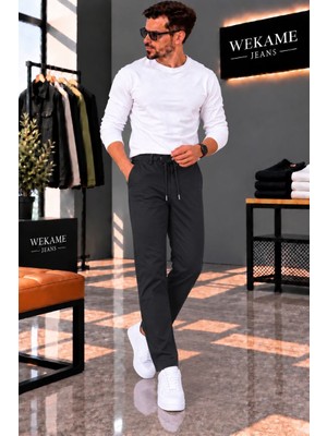 Wkm Erkek Regular Fit Jogger Kumaş Pantolon