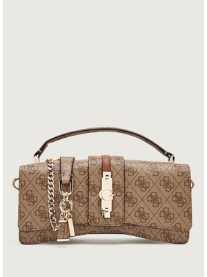 Guess Omuz Çantası, Standart, Kahve