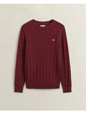 Gant Men's Red Regular Fit Sweater