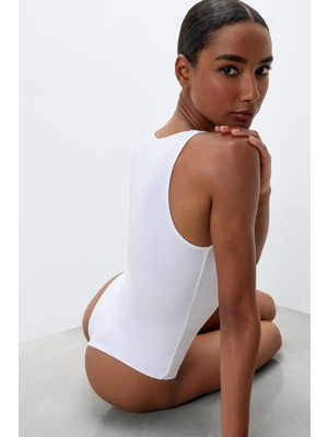 Intimissimi Wide Strap Fresh Bamboo Bodysuit