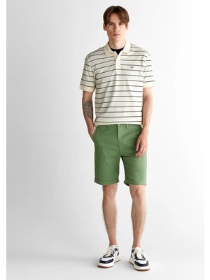 Gant Men's Green Slim Fit Shorts