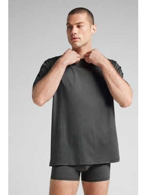 Intimissimi Mercerized Cotton T-Shirt Filo Premium