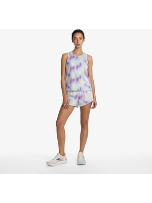 Brooks Dash Printed Women's Blue Shorts