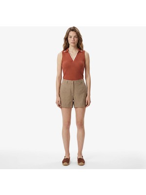 Nautica Regular Fit Women's Green Shorts