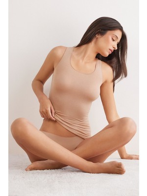Intimissimi Thick Strap Modal And Cashmere Ultra Light Tank Top