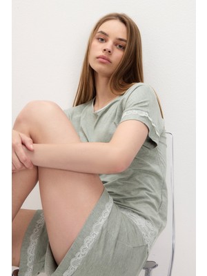 Intimissimi Modal Short Pajamas With Lace