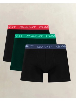 Gant Men's Black Solid Boxer