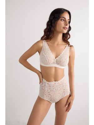 Intimissimi High-Waist Lace Briefs