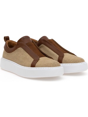 Cacharel Tan Eva Sole Casual Shoes