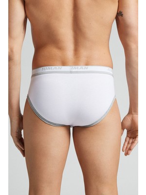 Intimissimi Logo Pima Cotton Briefs