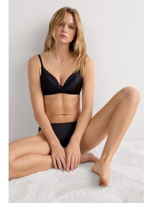 Intimissimi Tiziana Silk And Lace Triangle Bra
