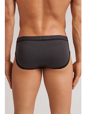 Intimissimi Men's Logo Superior Cotton Briefs