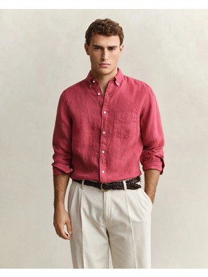 Gant Men's Pink Regular Fit Shirt