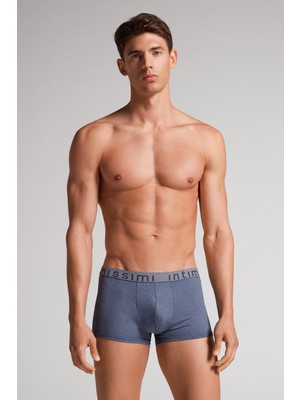 Intimissimi Men's Logo Microfiber Boxer Briefs
