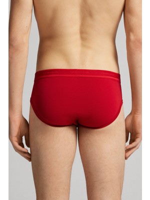 Intimissimi Men's Logo Superior Cotton Briefs