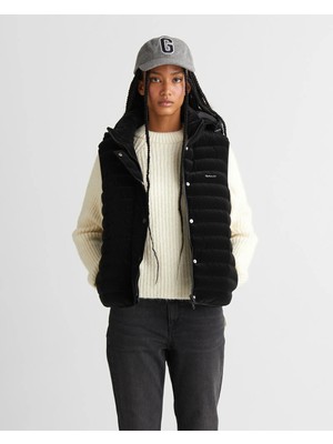 Gant Women's Black Regular Fit Vest