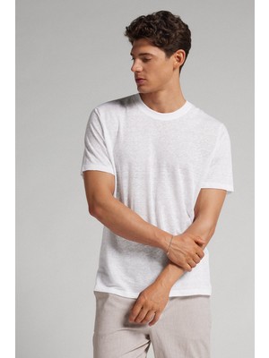 Intimissimi %100 Soft Linen T-Shirt