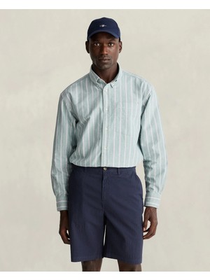 Gant Men's Green Relaxed Fit %100 Cotton Shirt
