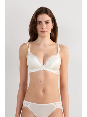 Intimissimi Tiziana Silk And Lace Triangle Bra