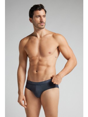 Intimissimi Logo Microfiber Briefs