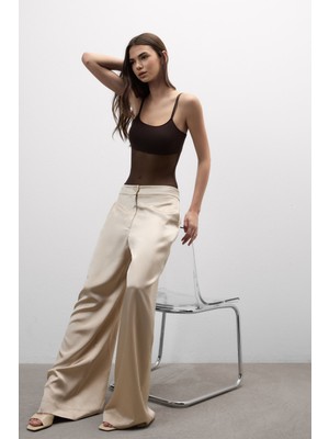 Intimissimi Spaghetti Strap Tulle Bodysuit