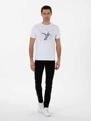 Cacharel Black Slim Fit Cotton Blend Jeans