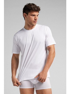 Intimissimi Mercerized Cotton T-Shirt Filo Premium