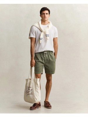 Gant Men's Green Plain Shorts