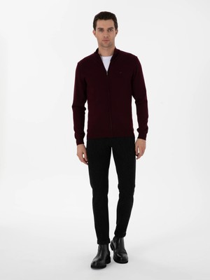 Cacharel Black Slim Fit Canvas Pants